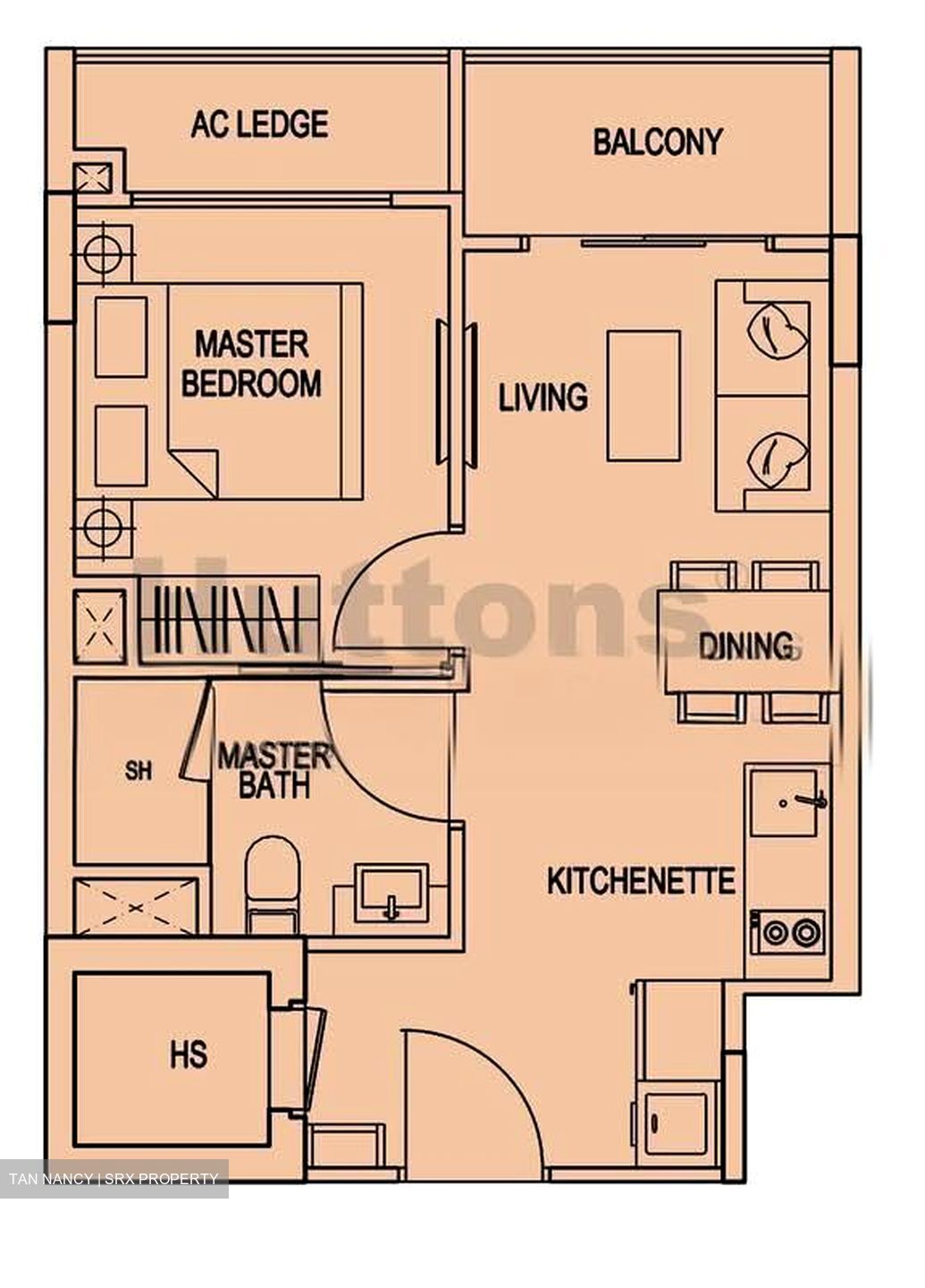 Kensington Square (D19), Apartment #590242751